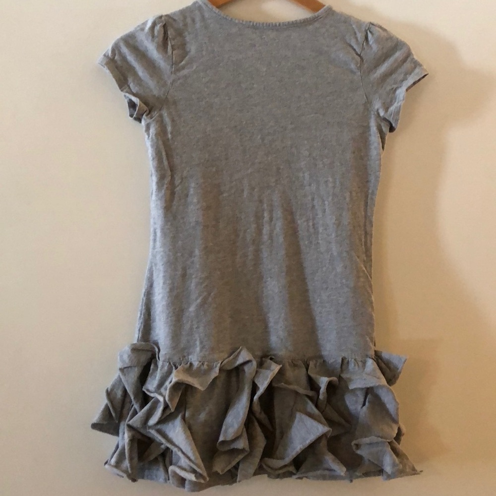 Girls Ruffled Bottom Dress - Picture 3 of 4